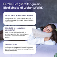 Carica l'immagine nel visualizzatore di Gallery, Magnesio Bisglicinato 1432mg per Dose con Vitamina B6, 180 Capsule, 3 Mesi