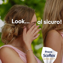 Carica l'immagine nel visualizzatore di Gallery, Scottex Ultra Soft Fazzoletti di Carta, Extra Morbido, 10 Pacchetti