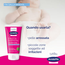 Carica l'immagine nel visualizzatore di Gallery, Euphidra - AmidoMio Pasta Barriera, Azione Protettiva e Lenitiva con Amido di Riso 100% da agricoltura biologica, Indica