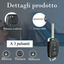 Carica l'immagine nel visualizzatore di Gallery, SUPALAND Guscio Chiave di Ricambio a 3 Tasti Per Telecomando Auto Con Lama Compatibile con Hyundai i10 i20 i40 ix20 ix30