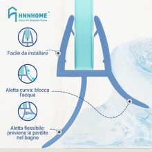 Carica l'immagine nel visualizzatore di Gallery, HNNHOME Guarnizione Doccia Sottoporta Box Doccia Vetro 4-6mm Gap 18mm, 87cm