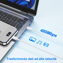 Carica l'immagine nel visualizzatore di Gallery, 45W 1M Cavo USB Type C per Google Pixel 11 Pro 10 10a 9 Pro XL 9a 8a 8 7