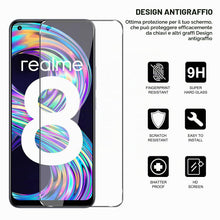 Carica l'immagine nel visualizzatore di Gallery, Pnakqil 2 Pezzi Pellicola Protettiva Vetro Temperato per Realme 8/8 Pro 4G, 2 Pezzi HD Protettiva, Durezza 9H Anti-Graff