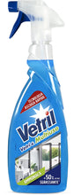 Carica l'immagine nel visualizzatore di Gallery, Vetril Detergente Spray Vetri e Superfici con Ammoniaca, 650 ml x 4