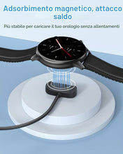 Carica l'immagine nel visualizzatore di Gallery, MoKo Caricatore Compatibile con Amazfit Active/GTS 2/2e/2 Mini/4 Mini/GTR Mini/2/2e/Bip 5/5 Unity/3/3 Pro/Bip U/T-Rex Pr