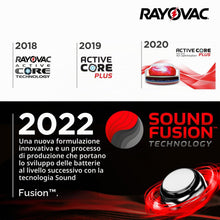 Carica l'immagine nel visualizzatore di Gallery, 120 Batterie Per Apparecchi Acustici Rayovac Extra Misura 312
