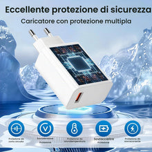 Carica l'immagine nel visualizzatore di Gallery, Caricabatterie rapido da 33 W per Xiaomi, con cavo USB C da 1.5 m, per adattatore da 33 W per Xiaomi Redmi Note 14 Pro,1