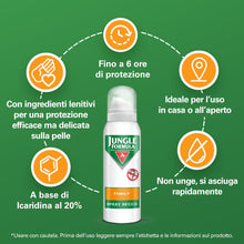 Carica l'immagine nel visualizzatore di Gallery, Jungle Formula Family, Repellente Insetti Spray Secco, 125 ml