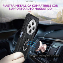 Carica l'immagine nel visualizzatore di Gallery, LeYi Cover per Redmi 14C 4G Custodia con 2 x Pellicola Vetro Temperato +2 x Protezione Fotocamera, Militare 360° Anello 