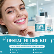 Carica l'immagine nel visualizzatore di Gallery, Cemento Dentale Definitivo, Colla per Denti, Calore e Impermeabile