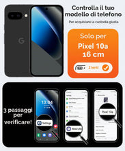 Carica l'immagine nel visualizzatore di Gallery, CANSHN Magnetica Cover per Google Pixel 10a (6.3 Pollici), [Protezione Completa Della Fotocamera] Custodia Traslucida Op