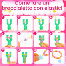 Carica l'immagine nel visualizzatore di Gallery, CUULANIX 2500+ Elastici per Braccialetti, Kit Elastici Braccialetti