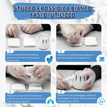 Carica l'immagine nel visualizzatore di Gallery, Stucco Epossidico, Endhokn 300g Stucco per Plastica Bianco