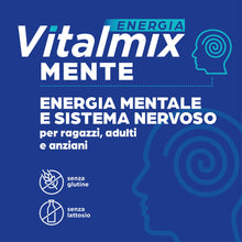 Carica l'immagine nel visualizzatore di Gallery, Vitalmix Mente, Integratore Alimentare Energizzante in caso di Stanchezza Fisica e Mentale - Energia Mentale e Memoria -