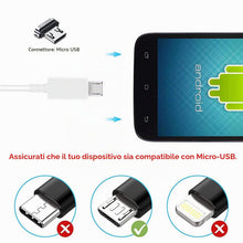 Carica l'immagine nel visualizzatore di Gallery, Caricatore USB, Caricabatteria Ricarica Rapida con 1,5m Micro USB Compatibile con Samsung Galaxy S6/S6 Edge/S6 Edge +/S7