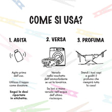 Carica l'immagine nel visualizzatore di Gallery, IL BUCATO DI ADELE il bucato che profuma di casa | Profumatore Bucato Lavatrice, Fragranza Diamante Blu, Formato 500 ml