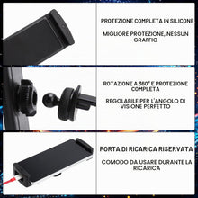 Carica l'immagine nel visualizzatore di Gallery, Supporto Tablet Auto, Porta Tablet da Auto, Porta Tablet Auto, Supporto Tablet Auto per Presa d'Aria Porta Cellulare Aut