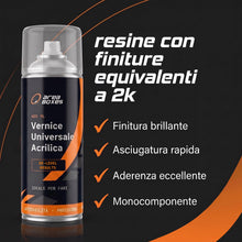 Carica l'immagine nel visualizzatore di Gallery, Area Boxes Vernice Trasparente Spray per Fari Auto | 400 ml | Finitura trasparente 2K Alto Lucido | Adesione al Policarb