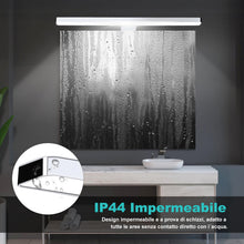 Carica l'immagine nel visualizzatore di Gallery, Lampada a specchio, lampada a specchio da bagno 8W 38 cm 230V bianco neutro 4000K, luce da bagno per armadietti a specch