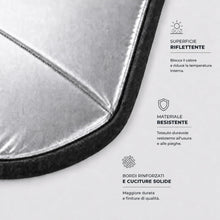 Carica l'immagine nel visualizzatore di Gallery, PRISMAL Parasole Auto Parabrezza Interno ad Ombrello - Protezione UV e Anti Calore - Copri Parabrezza Riflettente Senza 