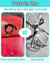 Carica l'immagine nel visualizzatore di Gallery, 2 Pezzi Cavo Ricarica Multiplo USB-C 4 in 2, 1.2 m Cavo USB Multiplo Universale con 4 Porte Tipo-C Ricarica Rapida PD 40