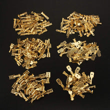 Carica l'immagine nel visualizzatore di Gallery, MMOBIEL 480 pz Assortimento di connettori a forcella Morsettiere a crimpare per cavi con guaine isolanti per cablaggio e