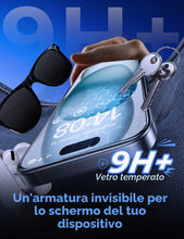 Carica l'immagine nel visualizzatore di Gallery, MAGIC JOHN 2 Pezzi Pellicola Protettiva per iPhone 16 Pro 6,3 Pollici, Vetro Temperato 9H+, Rimozione Automatica Della P