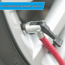 Carica l'immagine nel visualizzatore di Gallery, Cartrend 10927 Pompa D’Aria a Pedale ad Alto Rendimento