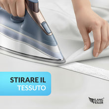 Carica l'immagine nel visualizzatore di Gallery, Klangfeiler® Nastro termoadesivo per tessuti - 30M x 2cm Orlo termoadesivo