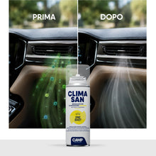 Carica l'immagine nel visualizzatore di Gallery, CAMP Climasan One Shot Spray - Igienizzante climatizzatore e abitacolo auto monodose, Spray pulizia condizionatore, Made