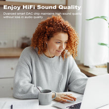 Carica l'immagine nel visualizzatore di Gallery, AXFEE Adattatore per cuffie USB C a light-ning da tipo C a light-ning, adattatore audio per i-Phone 15 i-Pad Air i-Pad M