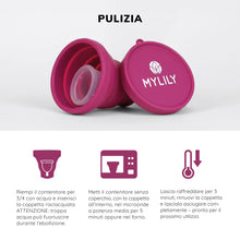 Carica l'immagine nel visualizzatore di Gallery, MYLILY Sterilizzatore pieghevole | Per la pulizia e la conservazione | per tutti i tipi di coppetta mestruale | contenit