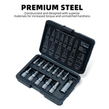 Carica l'immagine nel visualizzatore di Gallery, CCLIFE 13pcs set di chiavi esagonali metriche 2mm-14mm per chiavi dinamometriche e trapani, acciaio legato S2