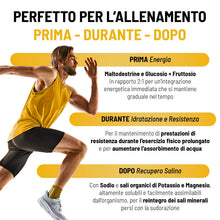 Carica l'immagine nel visualizzatore di Gallery, Equilibra Magnesio e Potassio Sport, Con Elettroliti e Carboidrati,10 Buste