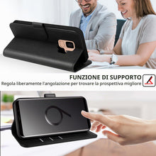 Carica l'immagine nel visualizzatore di Gallery, Cover per Samsung Galaxy S9 (Non per S9+), Nero
