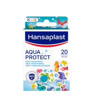 Carica l'immagine nel visualizzatore di Gallery, Hansaplast Cerotti Aqua Protect Kids, Cerotti bambini dal design colorato 100% resistenti all'acqua, Impermeabili per ba