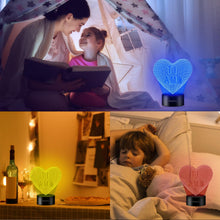 Carica l'immagine nel visualizzatore di Gallery, Regalo Fidanzata Compleanno per Lei, Lampada 3D LED