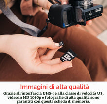 Carica l'immagine nel visualizzatore di Gallery, Verbatim 941993 Scheda di Memoria MicroSDHC, 16 GB