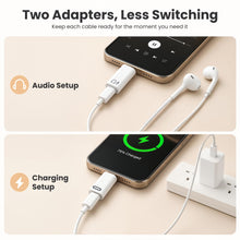 Carica l'immagine nel visualizzatore di Gallery, Adattatori da USB-C a Lightning per Ricarica/Audio