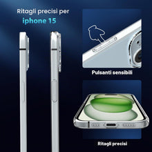 Carica l'immagine nel visualizzatore di Gallery, caslord Trasparente Cover ultra-sottile per iPhone 15