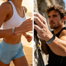 Carica l'immagine nel visualizzatore di Gallery, 3 Pezzi Braccialetti in Nylon Elastico e Traspirante Compatibile con Google Fitbit Air Cinturino di Ricambio