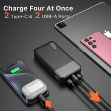 Carica l'immagine nel visualizzatore di Gallery, JUOVI 45W Power Bank 20000mAh Caricatore Portatile