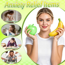 Carica l'immagine nel visualizzatore di Gallery, Squishy gigante a forma di banana e mela