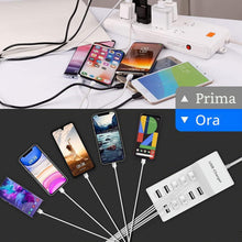 Carica l'immagine nel visualizzatore di Gallery, Caricatore USB multiplo, 50 W, 10 porte, alimentatore USB, stazione di ricarica multiporta, hub USB compatibile con iPho