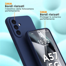 Carica l'immagine nel visualizzatore di Gallery, Vansdon Cover Compatibile con Samsung Galaxy A57 5G - Blu notte