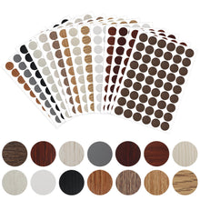 Carica l'immagine nel visualizzatore di Gallery, 756 Set da 14 colori Adesivi Copri-foro Vite, Ø21mm Coperture per viti