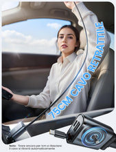 Carica l'immagine nel visualizzatore di Gallery, Lamicall 3-IN-1 Caricatore Auto USB C - [Super Compatto] 50W Carica Rapida