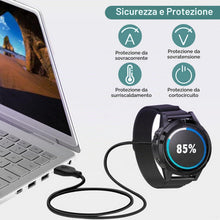 Carica l'immagine nel visualizzatore di Gallery, Caricatore Compatibile con Gar-min Fenix 7 7S 7X, 6 6S 6X Pro, Fenix 5 5S 5X Plus, Forerunner 935 945 745 45 45S 245, Ap