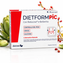 Carica l'immagine nel visualizzatore di Gallery, DietformPic 30 Capsule Vegetali con Berberina DietMed