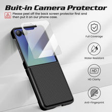 Carica l'immagine nel visualizzatore di Gallery, Doeshine Custodia per Samsung Z Flip 7(Non per Flip 7 FE), Protezione Dello Schermo Posteriore e Cerniera, Slim Fit, Sty